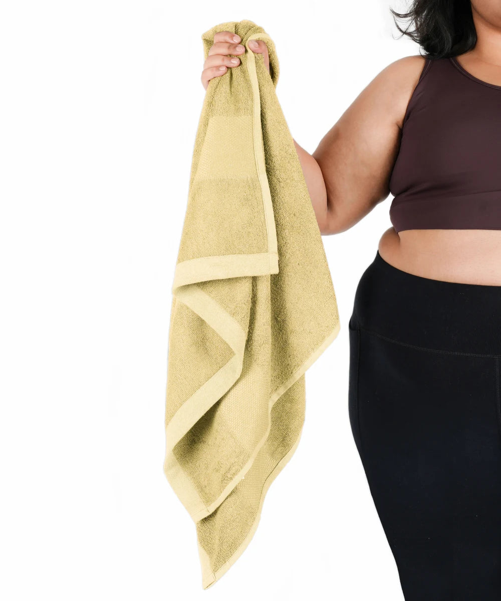 Banana Super Light Terry Bath Towels | 75 x 180CMS | Plus Size