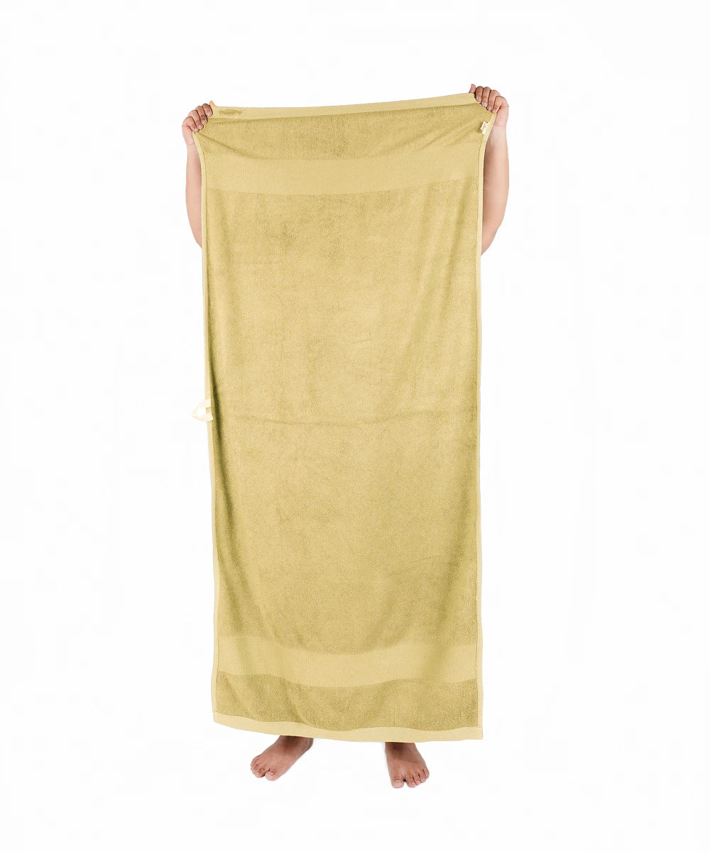 Banana Super Light Terry Bath Towels | 75 x 180CMS | Plus Size