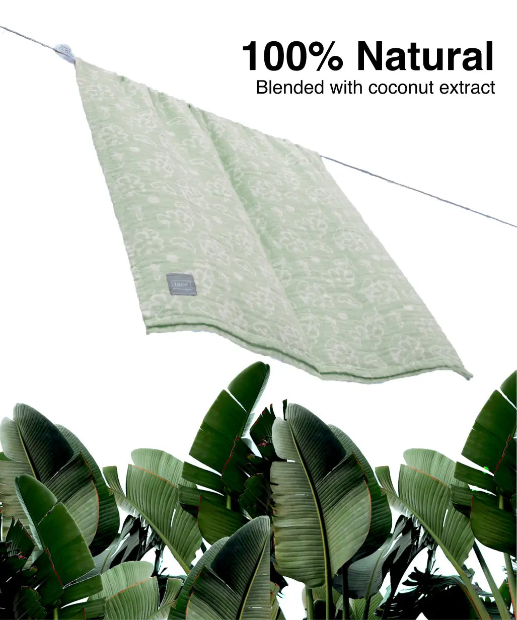 Banana Jacquard Floral Bath Towel | 210 GSM | 75 X 150 CMS