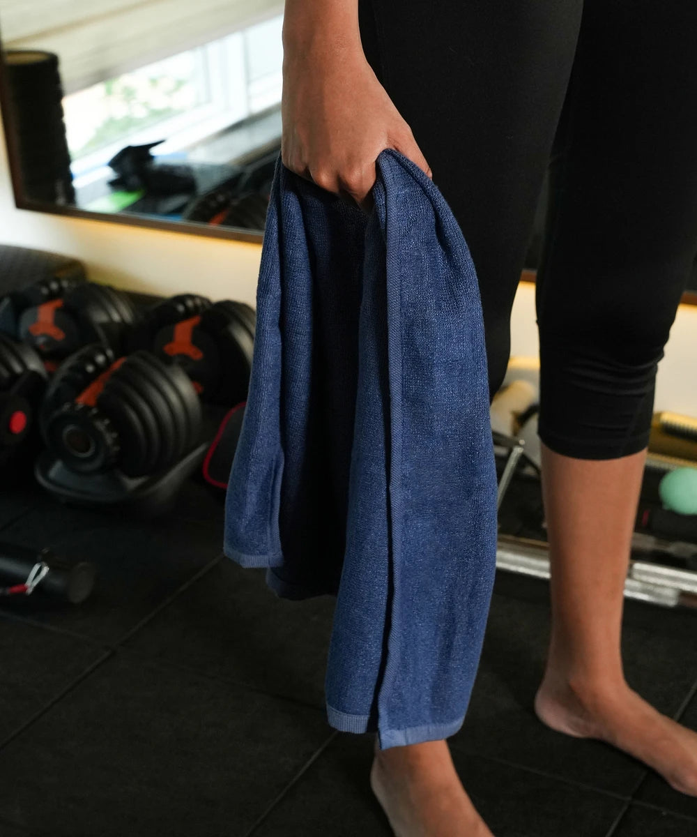 Banana Terry Gym Towel | 400 GSM | 40 X 90 CMS