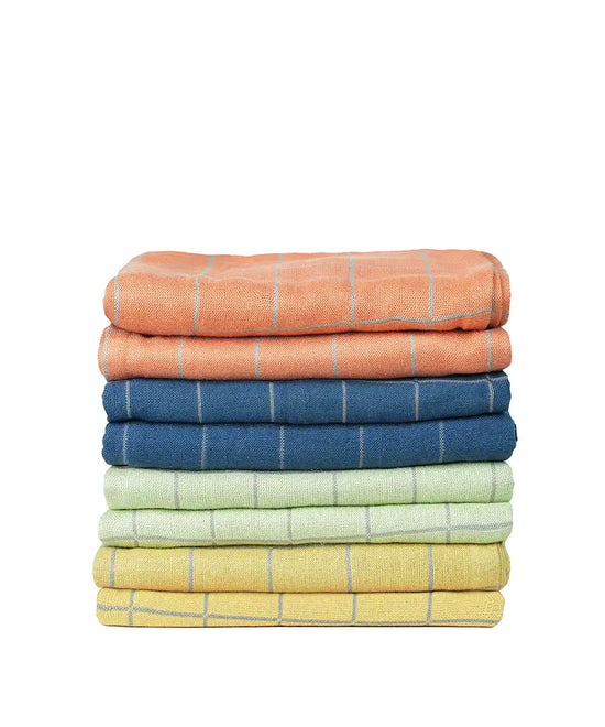 Banana Double Cloth Bath Towel Pack of 8