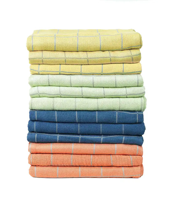 Banana Double Cloth Bath Towels Pack of 12