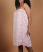 Banana Jacquard Floral Body Wrap