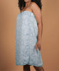 Banana Jacquard Floral Body Wrap