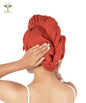 Banana Double Cloth Hair Towel - EXTRA LONG