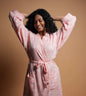 Banana Jacquard Floral Bathrobe