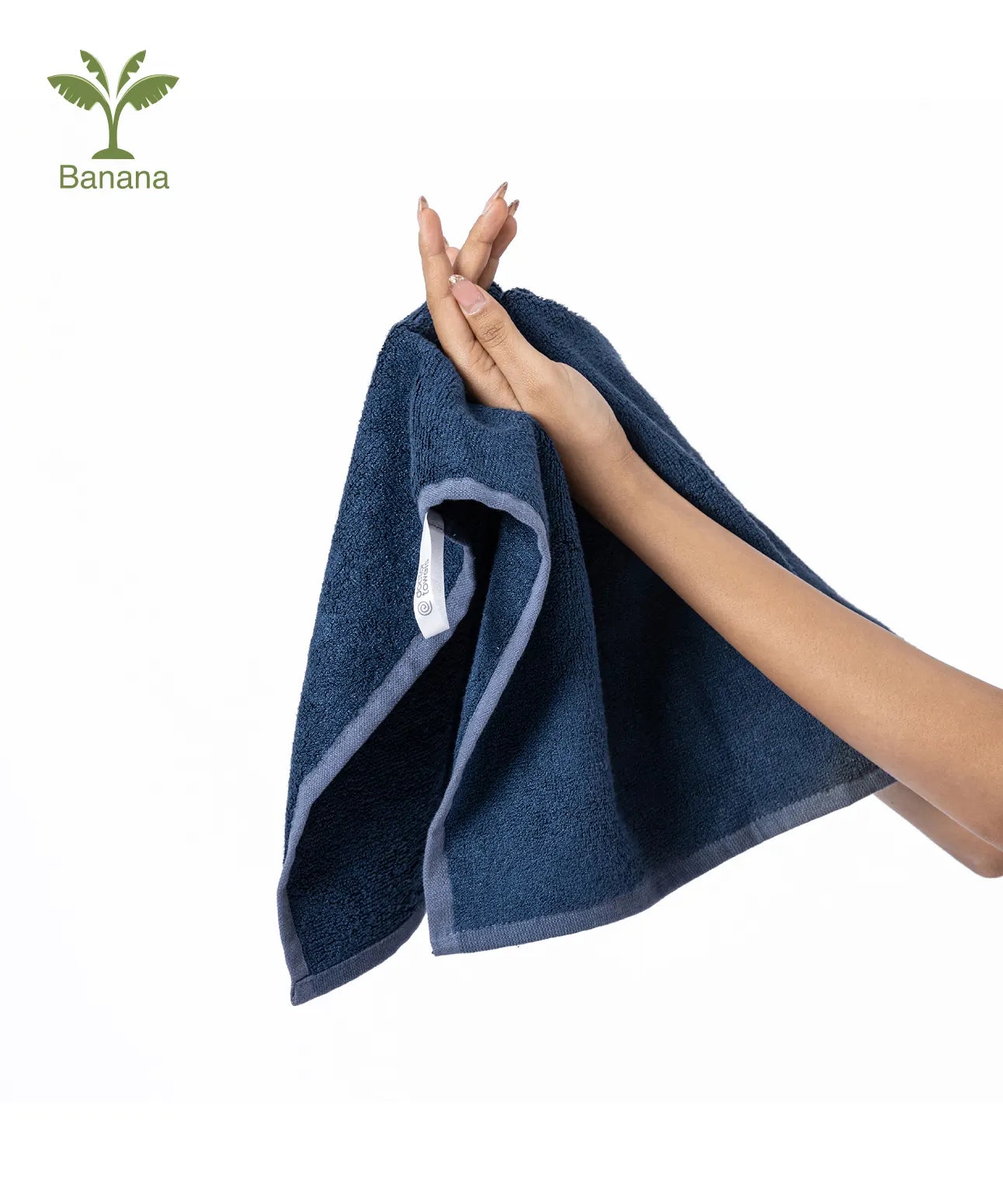 Banana Terry Hand Towel - Pack of 2