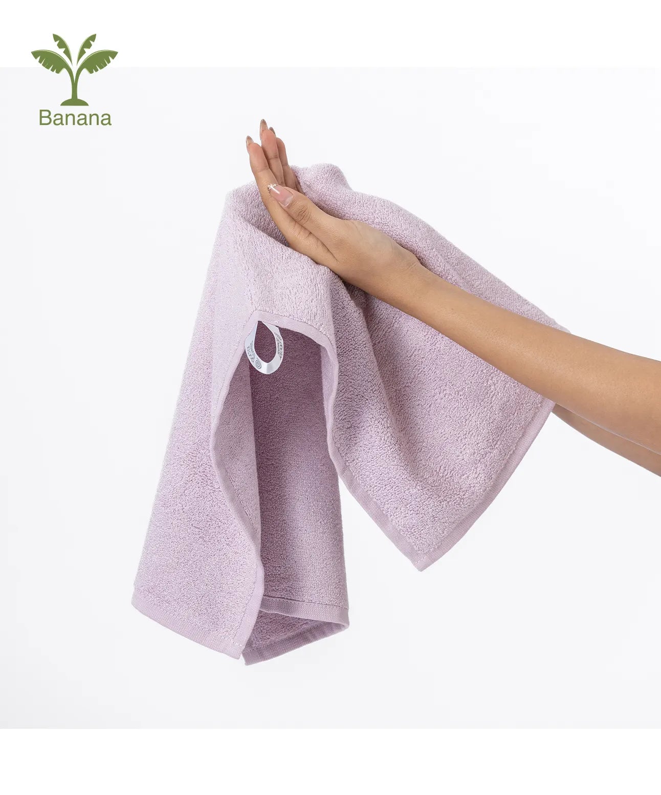 Banana Terry Hand Towel - Pack of 2