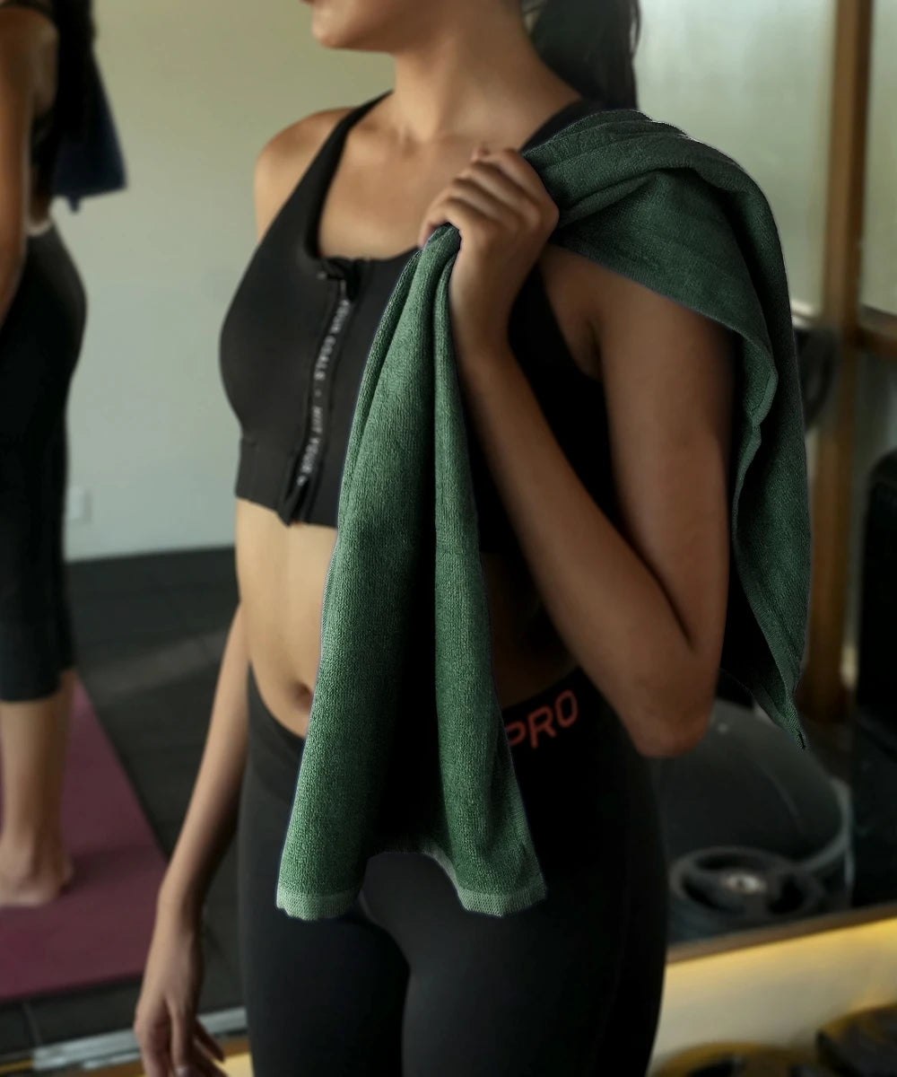 Banana Terry Gym Towel | 400 GSM | 40 X 90 CMS