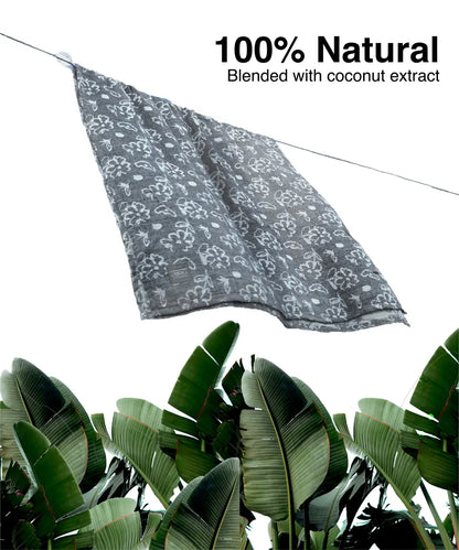 Banana Jacquard Floral Bath Towel | 210 GSM | 75 X 150 CMS