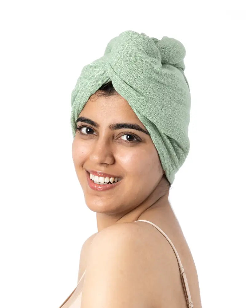 Banana Double Cloth Hair Towel