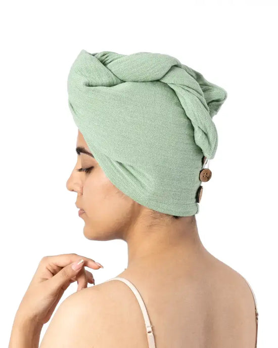 Banana Double Cloth Hair Towel