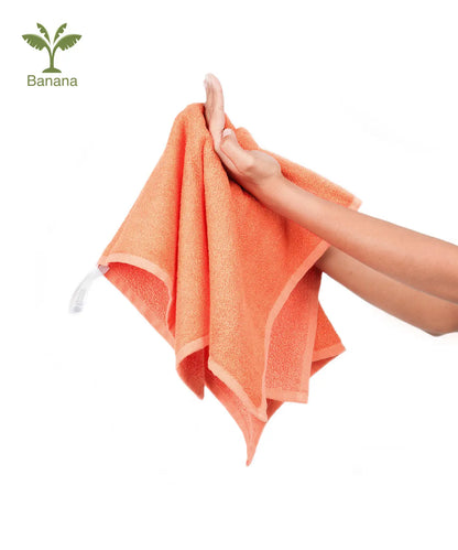 Banana X Cotton Hand Towel