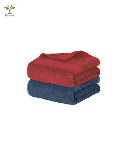 Banana Super Light weight Terry | 75 x 150 CMS | Pack of 2