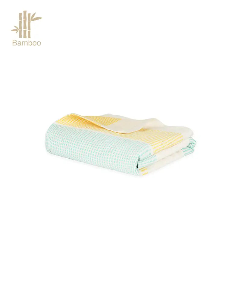 Bamboo Dobby Bath Towels- Pack of 4 | 70 x 140 CMS