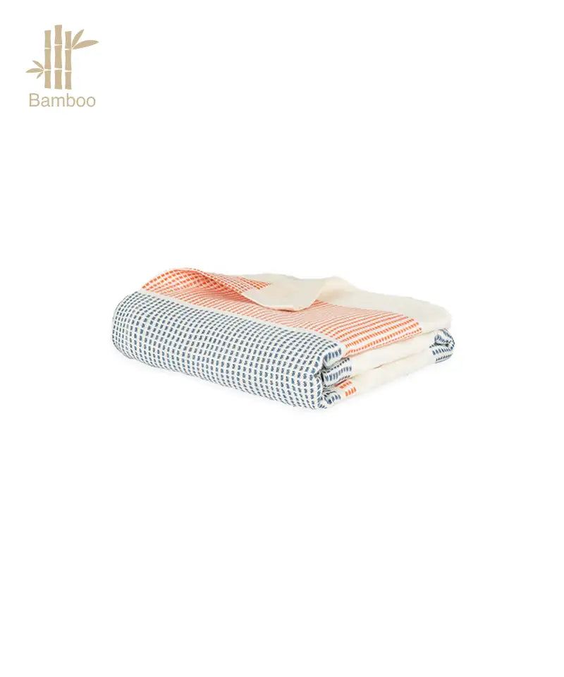 Bamboo Dobby Bath Towels | 70 x 140 CMS