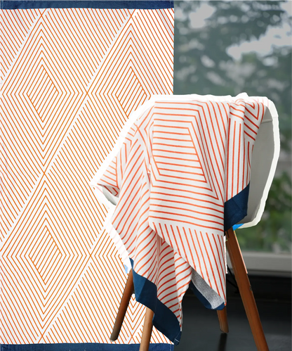 Tangerine Dream Bamboo Bath Towel | 200 GSM | 70 X 140 CMS