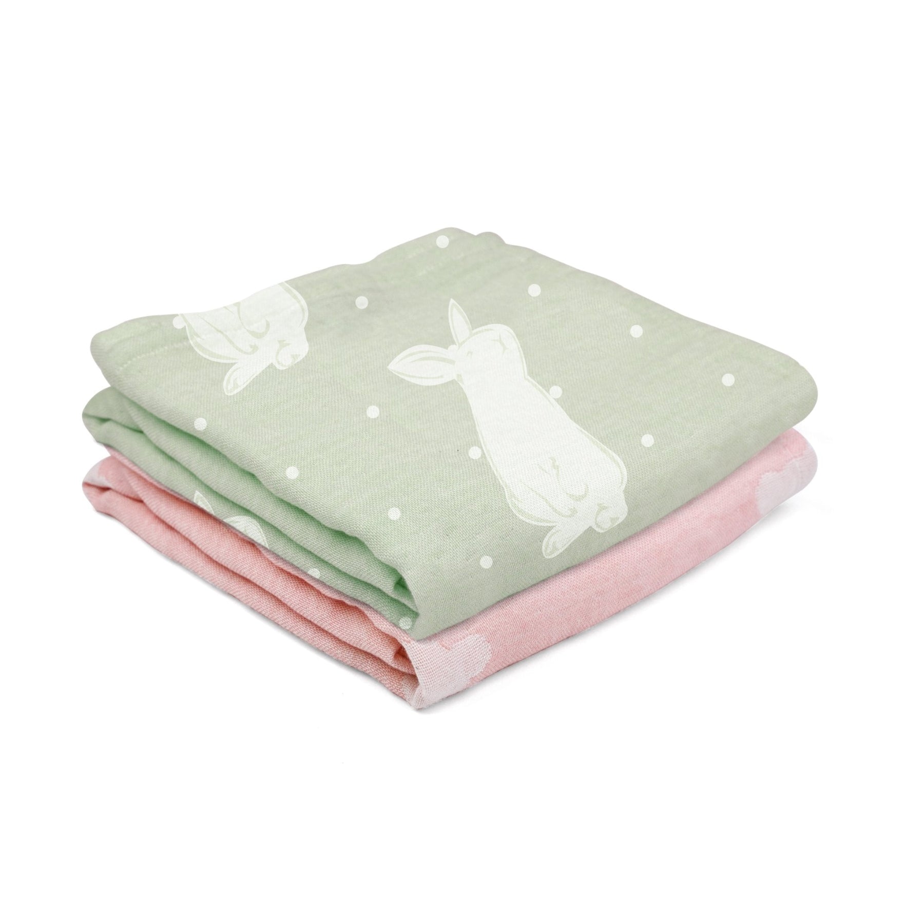 Aloe Vera Baby Bath Towel Pack of 2 | 60 x 120 CMS | 300 GSM