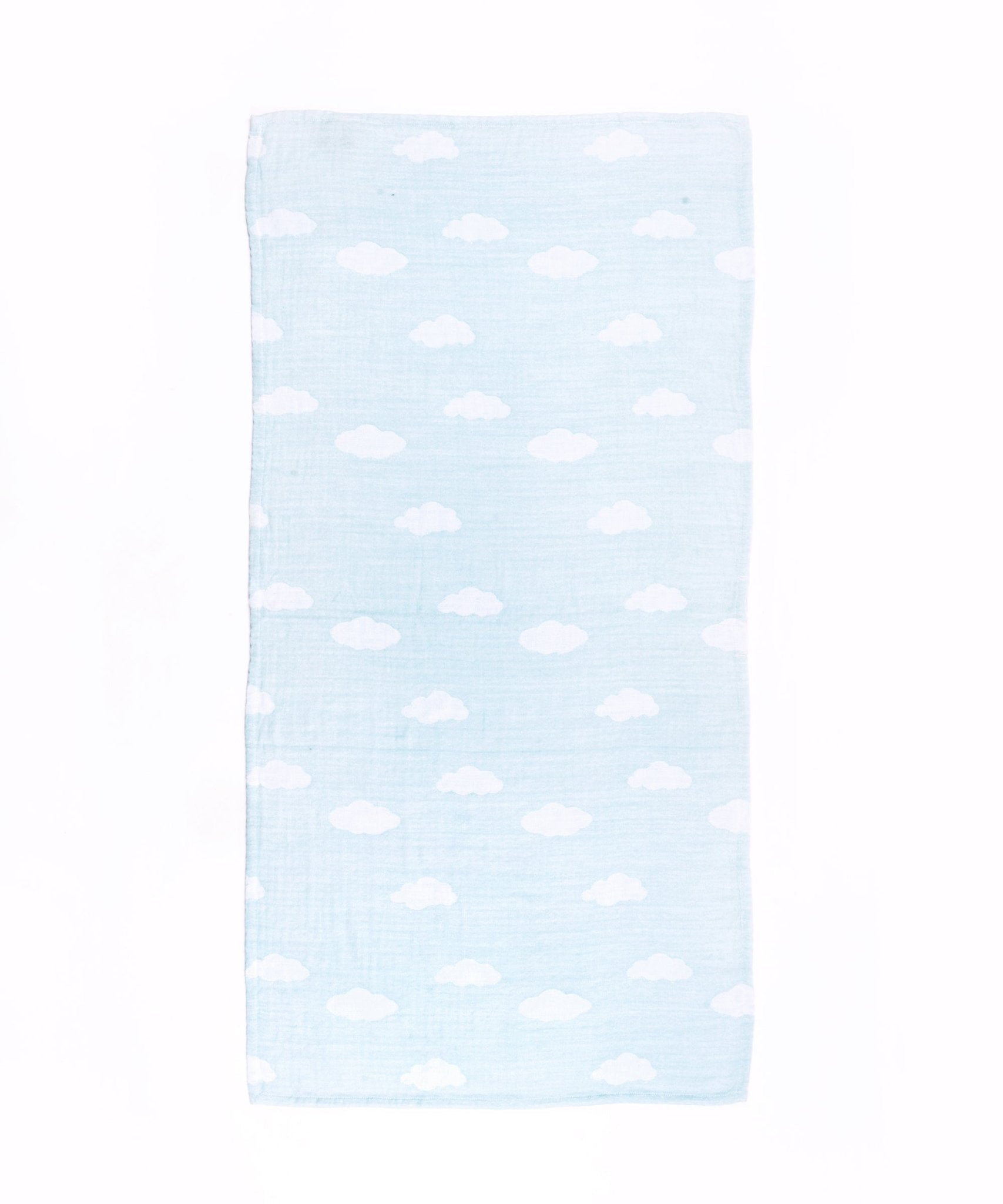 Aloe Vera baby bath towel Pack of 2 - Blue Skies + Green