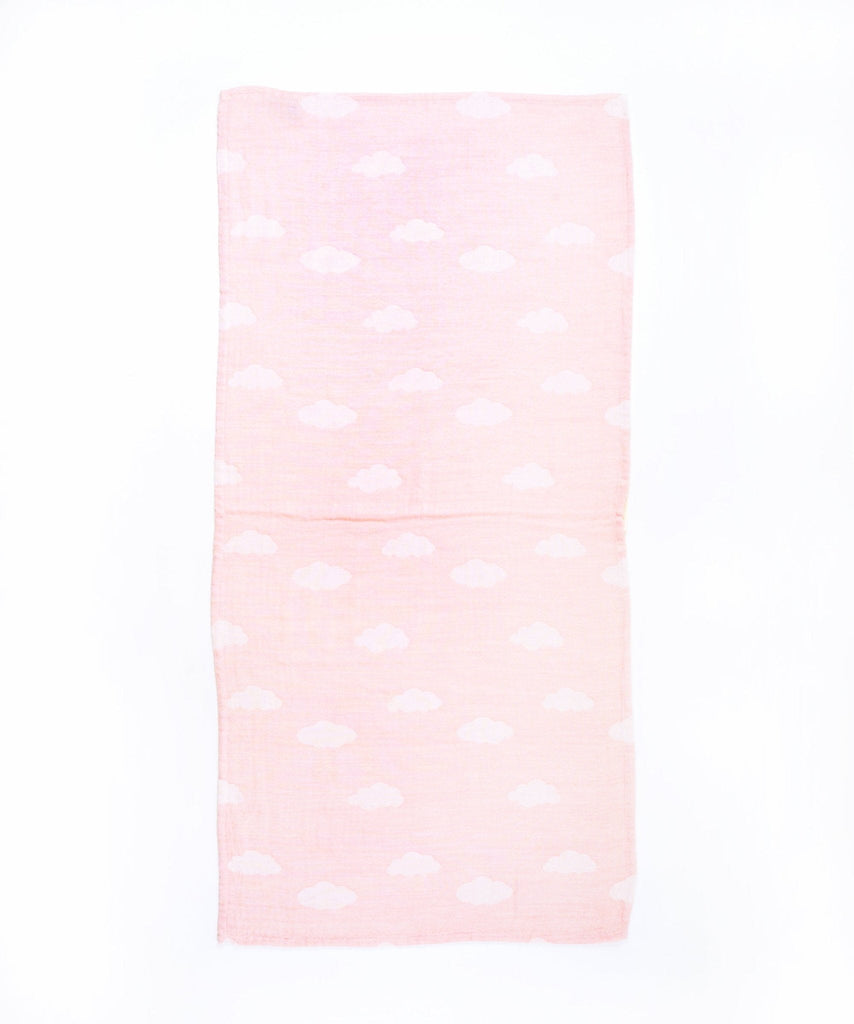 Aloe Vera baby bath towel Pack of 2 - Pink Skies + Blue Skies