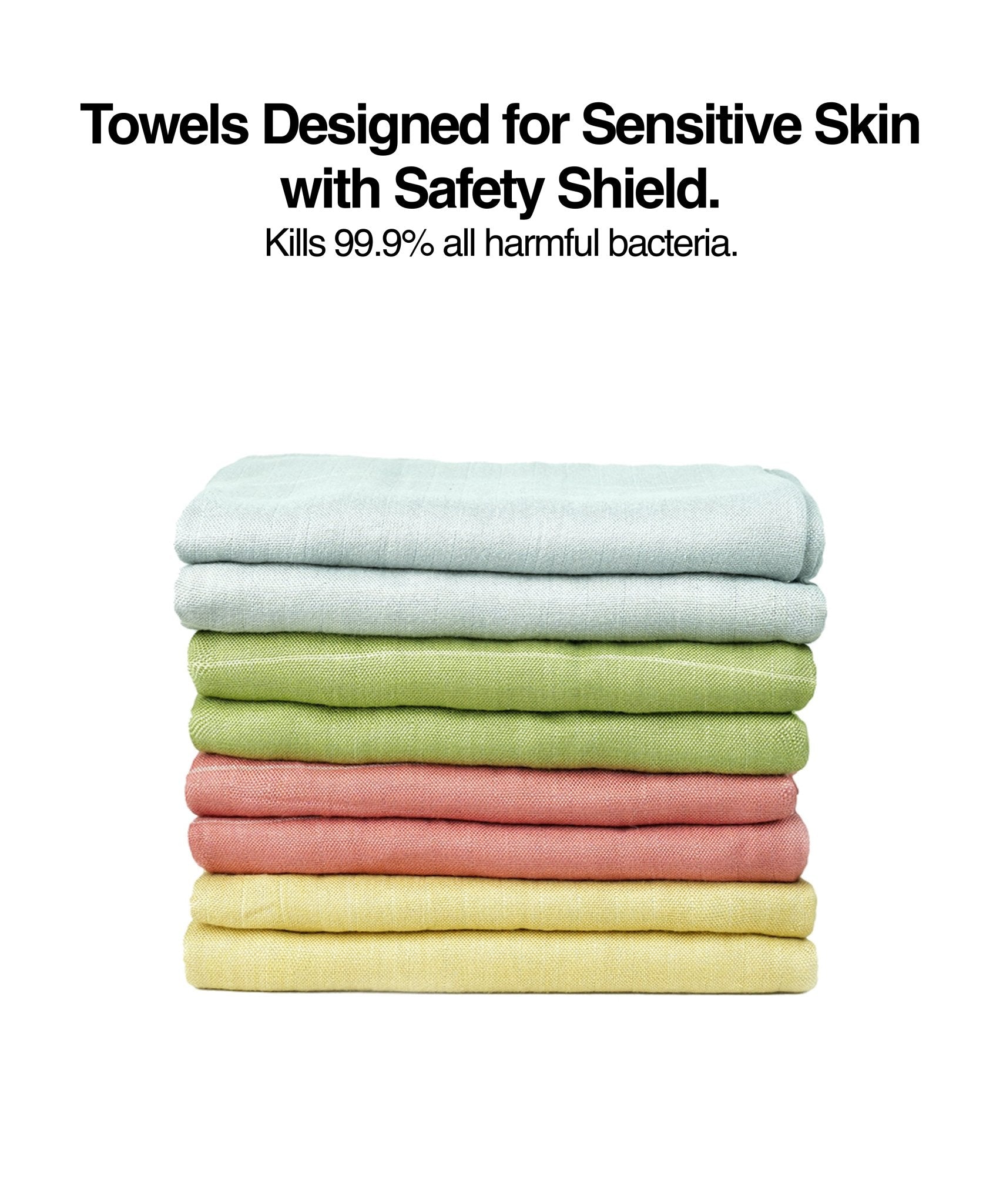 Aloe vera Double Cloth Bath Towel