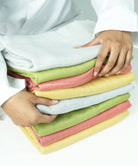 Aloe Vera Double Cloth Bath Towel Pack of 8