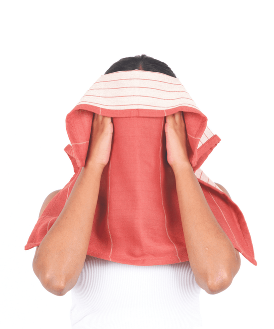 Aluvera Double Cloth Face Towel - Pack of 4