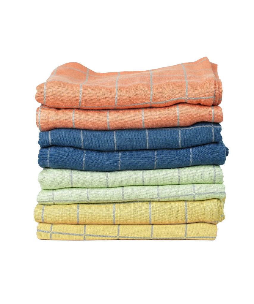 Banana Double Cloth Bath Towel Pack of 8