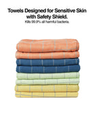 Banana Double Cloth Bath Towel Pack of 8