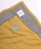 Banana Double Cloth Bath Towels, Golden Ochre