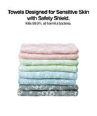 Banana Jacquard Floral Bath Towel