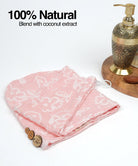 Banana Jacquard Floral Hair Towel