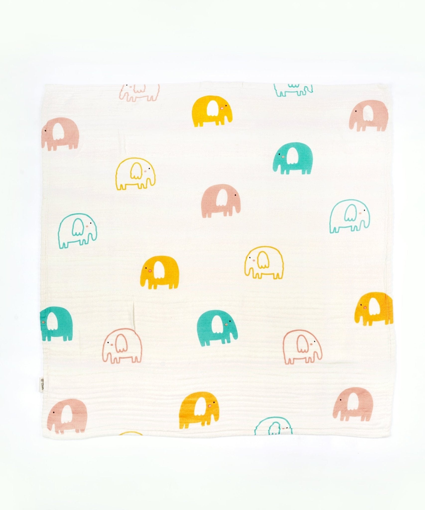 Dino dreams 4 Layer bamboo baby swaddle