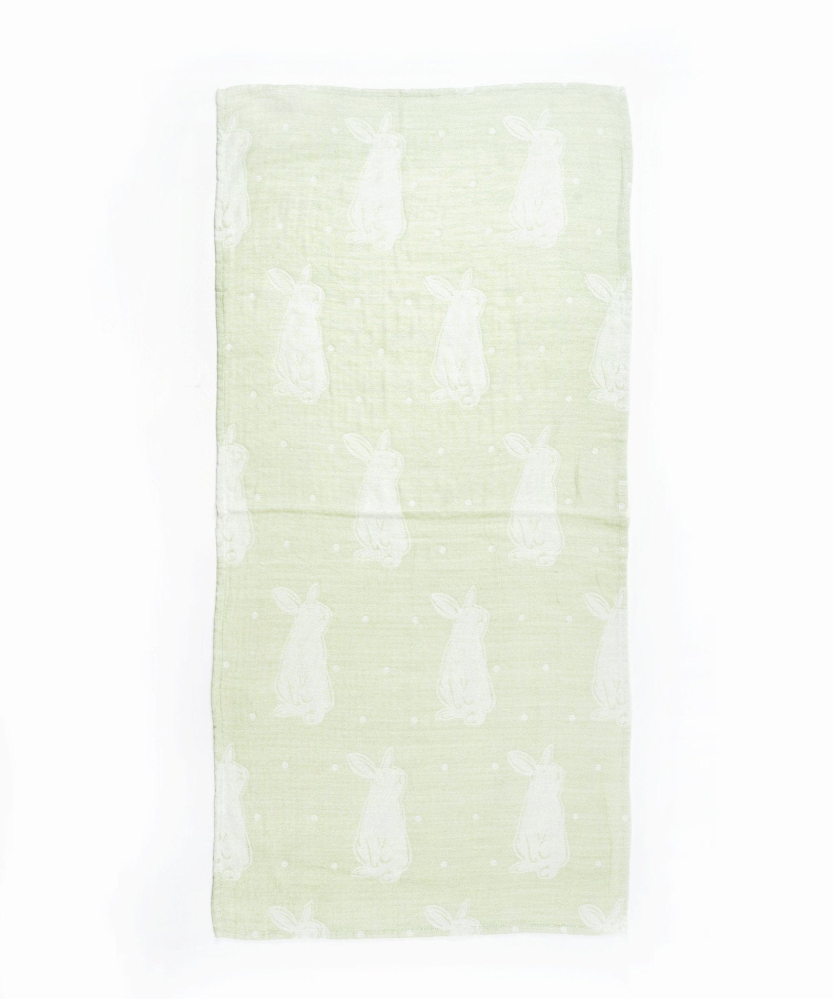 Garden bunny Aloe Vera baby bath towel