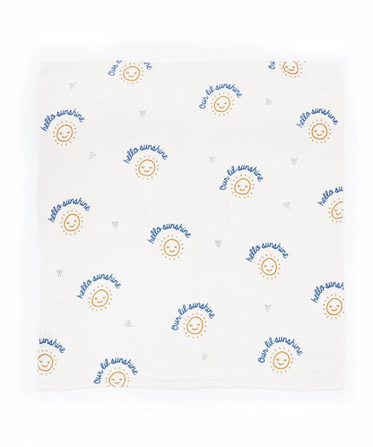 4 Layers Bamboo Baby Swaddle |  80 x 80 cms | 330 GSM