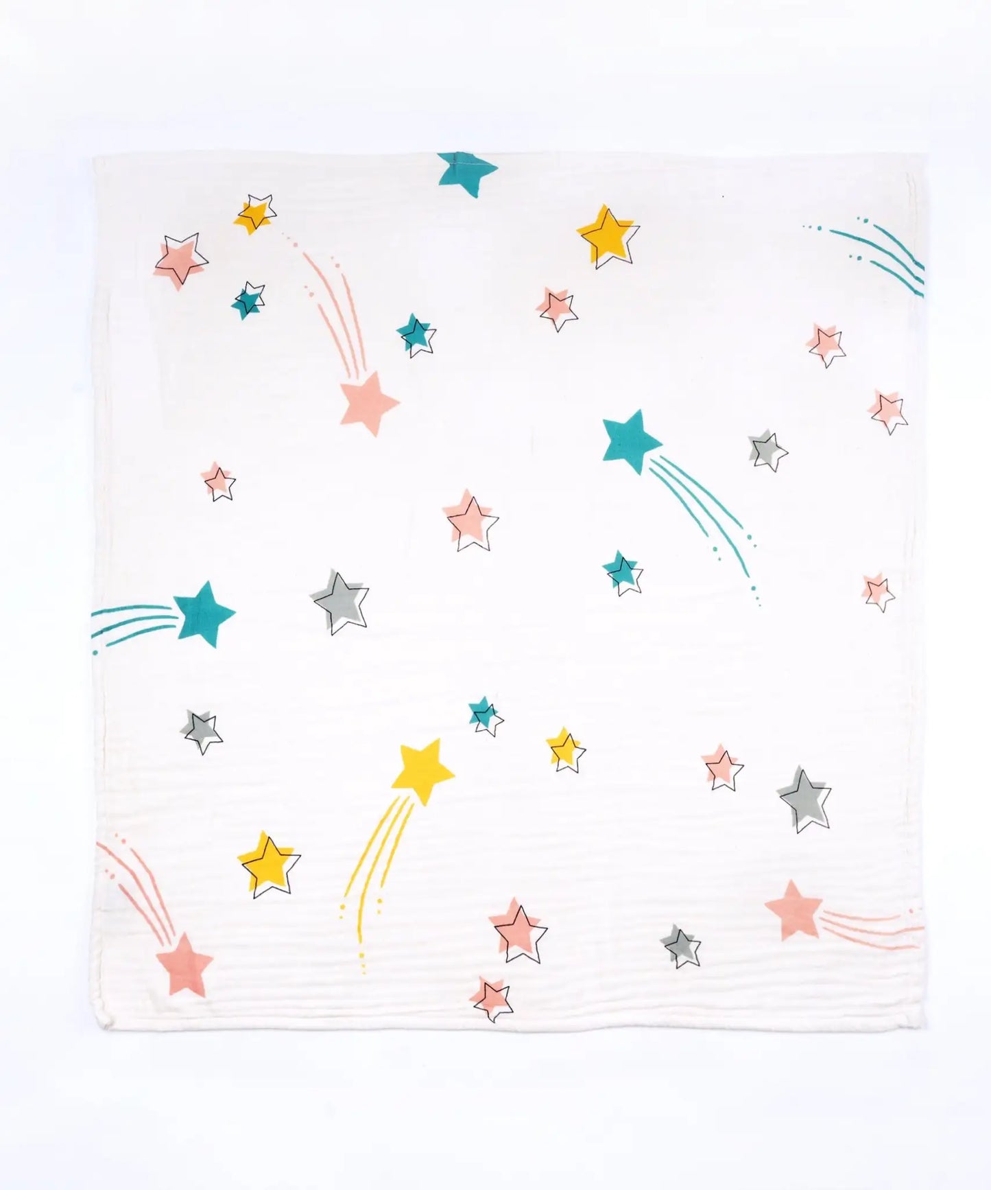 4 Layers Bamboo Baby Swaddle |  80 x 80 cms | 330 GSM