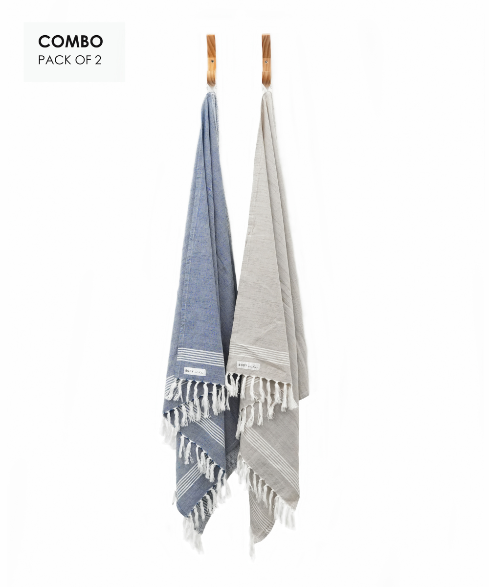 Classic Organic Towel - Navy · Under The Canopy